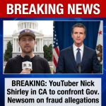 <p>A viral post claims YouTuber Nick Shirley has landed in California to expose statewide fraud and confront Governor Gavin Newsom. Shirley, who drew national attention with a December 2025 video alleging widespread fraud at Somali-run Minnesota childcare sites that prompted federal scrutiny, has been both lauded by conservatives and criticized by mainstream outlets for shaky evidence. State investigators have not confirmed systemic fraud at the locations he visited, and Shirley has reported threats amid the backlash. His congressional testimony and social-media campaign have amplified partisan debate as authorities continue probing related allegations, and officials urge caution and due process nationwide. (<a href="https://en.wikipedia.org/wiki/Nick_Shirley?utm_source=openai">en.wikipedia.org</a>)</p>