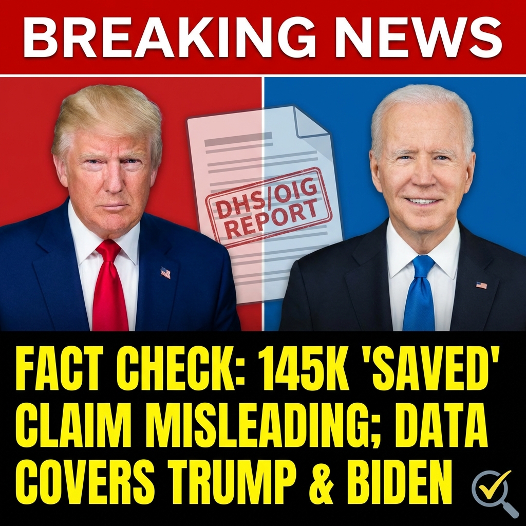 <p>Claims that “President Trump has saved 145,000 migrant kids neglected under Joe Biden” are unverified and misleading. (<a href="https://www.snopes.com/news/2025/01/28/trump-75000-children-found/?utm_source=openai">snopes.com</a>) A DHS/OIG report covering Oct 2018–Sep 2023 showed about 291,000 unaccompanied children were not served notices to appear (about 323,000 counting missed hearings), a dataset spanning both administrations. (<a href="https://www.washingtonpost.com/politics/2025/07/16/trump-false-claim-missing-immigrant-children//?utm_source=openai">washingtonpost.com</a>) The Trump team says it has located thousands — officials have cited figures from roughly 10,000 to more than 22,000 — and enacted stricter vetting (DNA, fingerprints, sponsor checks). (<a href="https://www.foxnews.com/media/rfk-jr-accuses-biden-admin-putting-speed-over-safety-migrant-child-cases?utm_source=openai">foxnews.com</a>) Fact‑checkers and reporters warn the large “missing” totals conflate tracking gaps with children actually missing or exploited, and require nuance. (<a href="https://www.snopes.com/news/2025/01/28/trump-75000-children-found/?utm_source=openai">snopes.com</a>)</p>