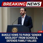 El Salvador’s President Nayib Bukele issued a forceful statement opposing what he called ‘anti-natural, anti-God, anti-family ideologies’ and vowed to purge ‘gender ideology’ from school curricula. He insisted parents ‘must be informed and have a voice’ about classroom content and demanded education focus on ‘biology, math, real education’ rather than ‘gender ideology garbage.’ Bukele framed the issue as protecting families and traditional values, arguing such ideas ‘do not fit’ in schools. His comments, delivered as breaking news, signal a hardline stance on LGBTQ-related instruction and raise questions about potential curriculum changes and parental notification policies and broader political implications remain.