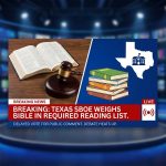<p>Texas’ State Board of Education is considering a proposal to create a single statewide required reading list that includes passages from the Bible, which supporters say provide historical and literary context and critics say would blur church‑state lines. (<a href="https://www.dallasnews.com/news/education/2026/01/29/state-board-of-education-took-up-bible-infused-required-reading-list-heres-how-it-went//?utm_source=openai">dallasnews.com</a>) The Texas Education Agency’s draft lists dozens of texts, including the Twenty‑Third Psalm and the Tower of Babel, and would take effect for the 2030–2031 school year under a 2023 law. (<a href="https://www.dallasnews.com/news/education/2026/01/29/state-board-of-education-took-up-bible-infused-required-reading-list-heres-how-it-went//?utm_source=openai">dallasnews.com</a>) The board delayed final action to solicit public comment. (<a href="https://www.dallasnews.com/news/education/2026/01/29/state-board-of-education-took-up-bible-infused-required-reading-list-heres-how-it-went//?utm_source=openai">dallasnews.com</a>) Opponents warn of First Amendment concerns and reduced teacher autonomy. (<a href="https://www.texastribune.org/2024/11/19/texas-sboe-bible-christianity-curriculum/?utm_source=openai">texastribune.org</a>) Parents may be allowed to opt students out, but testing implications remain. (<a href="https://www.dallasnews.com/news/education/2026/01/29/state-board-of-education-took-up-bible-infused-required-reading-list-heres-how-it-went//?utm_source=openai">dallasnews.com</a>)</p>