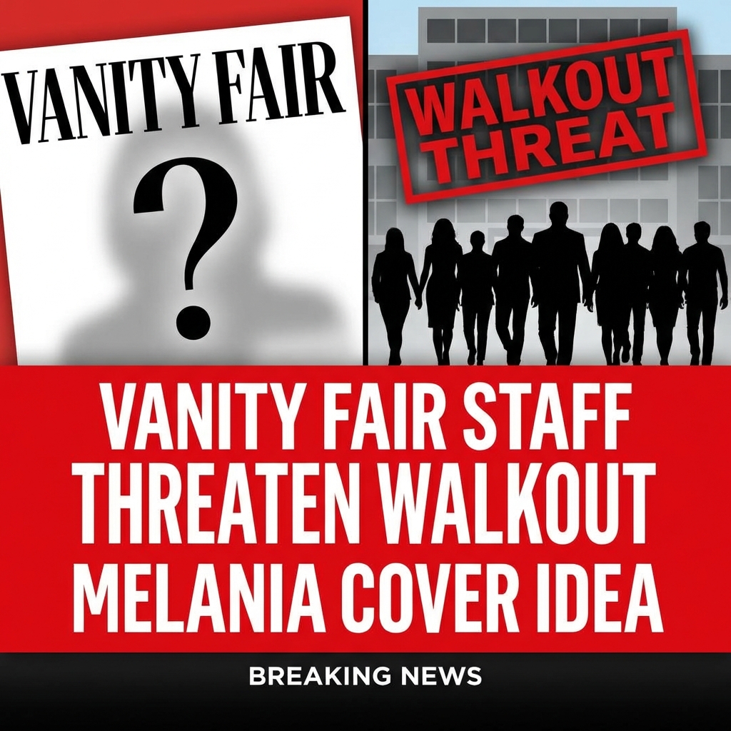 <p>Vanity Fair staff have threatened to walk out if First Lady Melania Trump is featured on the magazine’s U.S. cover, with one editor telling the Daily Mail, “I will walk out the motherf***ing door, and half my staff will follow me.” (<a href="https://www.thedailybeast.com/i-will-walk-out-the-motherf-ing-door-vanity-fair-boss-mark-guiducci-sparks-fury-with-melania-trump-idea/?utm_source=openai">thedailybeast.com</a>) Semafor reported that the magazine’s new global editorial director, Mark Guiducci, floated the idea as he reshapes the title. (<a href="https://www.thewrap.com/vanity-fair-melania-trump-cover-editor-walkout/?utm_source=openai">thewrap.com</a>) Conservative outlets amplified the dispute and a fake Vanity Fair–style Melania cover spread online; PolitiFact says that image was inauthentic. (<a href="https://www.politifact.com/factchecks/2025/aug/29/tweets/Vanity-Fair-cover-Melania-Trump/?utm_source=openai">politifact.com</a>) Some employees called the quit threats performative, while others said the final decision rests with Condé Nast leadership and editors.</p>