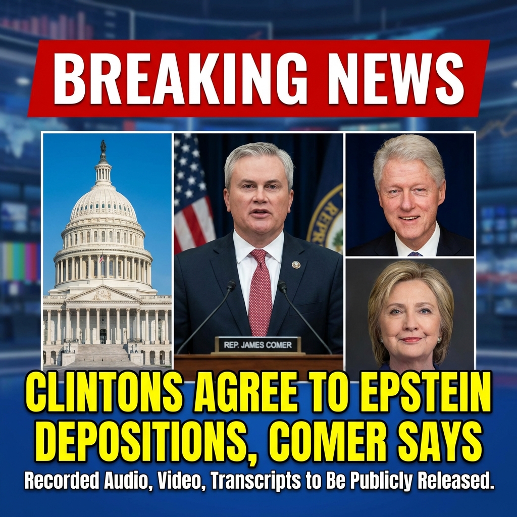 <p>House Oversight Chairman Rep. James Comer announced Bill and Hillary Clinton have agreed to in person depositions about Jeffrey Epstein and that he plans to release recorded audio, video and transcripts publicly. Comer said the Clintons relented after the committee prepared contempt proceedings and that some Democrats signaled they would support contempt votes. He said terms and dates still require clarification. Clinton aides have denied wrongdoing. The announcement follows recent large releases from the Epstein files and mounting pressure from victims and lawmakers. Comer said the committee intends to make the testimony available for public review. No timeline yet announced. (<a href="https://transcripts.cnn.com/show/ctmo/date/2026-02-03/segment/01?utm_source=openai">transcripts.cnn.com</a>)</p>
