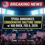 <p>Turning Point USA announced the All American Halftime Show to air on Super Bowl Sunday, February 8, 2026, as a conservative alternative to the NFL’s Bad Bunny performance. TPUSA described the event as celebrating faith, family and freedom and named Kid Rock, Brantley Gilbert, Lee Brice and Gabby Barrett as performers. The program will stream on TPUSA social channels (YouTube, X, Rumble) and partner platforms including Daily Wire+, TBN, CHARGE! and Real America’s Voice. Organizers present the show as cultural pushback against the official halftime choice, intensifying a partisan debate over entertainment, identity, and American values and national political debate. (<a href="https://tpusa.com/live/tpusa-s-all-american-halftime-show-set-to-air-sunday-february-8-lineup-and-streaming-details-announced/?utm_source=openai">tpusa.com</a>)</p>