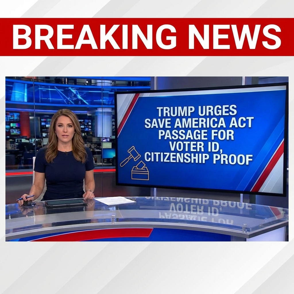 Karoline Leavitt confirmed that President Trump is pressuring the House and Senate to urgently pass the SAVE America Act, arguing for mandatory voter ID and proof of citizenship. Leavitt said the bill would force states to remove non‑citizens from voter rolls, citing California and New York City as places that allegedly permit non‑citizen voting in some state and local elections. She insisted the federal government must end that practice and asserted, “No honest person should agree non‑citizens should vote in ANY American election, up and down the ticket.” Supporters call the SAVE Act common‑sense legislation to protect election integrity now.