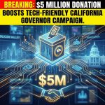 Breaking: Donors Pour $5M Into Tech-Friendly California Governor Bid, Boosting Campaign