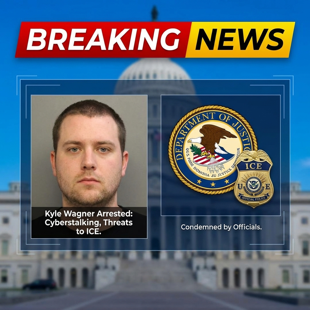 <p>Kyle Wagner, 37, of Minneapolis, was arrested Feb. 5 and charged in a federal complaint with cyberstalking and transmitting threatening communications after prosecutors say he used Instagram and Facebook in January to urge followers to attack Immigration and Customs Enforcement officers, doxx a pro‑ICE individual and call agents “Gestapo” and “murderers.” The complaint, filed in Detroit and unsealed Thursday, cites videos and posts urging followers to “get your f—ing guns” and saying “we’re coming for you.” Attorney General Pam Bondi and White House press secretary Karoline Leavitt condemned Wagner’s conduct. His social accounts were deleted; prosecutors may seek an indictment. (<a href="https://apnews.com/article/385b11ccd93a9805aa31d4e058689c44?utm_source=openai">apnews.com</a>)</p>
