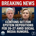 <p>Former President Bill Clinton has agreed to give a videotaped deposition to the House Oversight Committee in its Jeffrey Epstein probe after the panel threatened contempt; Hillary Clinton will testify the day before and the depositions are set for February 26 and 27, 2026. (<a href="https://www.washingtonpost.com/politics/2026/02/02/bill-hillary-clinton-epstein-congress-testify/?utm_source=openai">washingtonpost.com</a>) Republicans led by Oversight Chair James Comer pressed the Clintons following recent Department of Justice releases of Epstein files and photos. (<a href="https://www.wdtv.com/2025/12/20/photos-bill-clinton-included-newly-released-epstein-files/?utm_source=openai">wdtv.com</a>) Social posts have claimed Bill will “tell Congress everything he knows” about Donald Trump and Epstein and that such disclosures could prompt impeachment; that assertion is unverified and appears to stem from sensational social‑media accounts. (<a href="https://www6.twstalker.com/Ansa31647129?utm_source=openai">www6.twstalker.com</a>)</p>