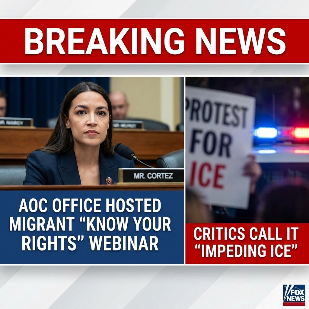 <p>Allegations surfaced that Rep. Alexandria Ocasio‑Cortez’s congressional office hosted a February webinar—featuring the Immigrant Defense Project—offering “know your rights” guidance to migrants about ICE encounters, including advising not to open doors without a judicial warrant and to remain silent. Former ICE official Tom Homan criticized the event, saying he asked the Justice Department to evaluate whether it impeded enforcement. Supporters say it was legal rights education; no DOJ charges were reported. Broader claims that AOC planned or coordinated militant “de‑arrest” trainings or celebrated activists ripping detainees from ICE custody are circulating online but lack credible, verified evidence as of now. (<a href="https://www.foxnews.com/us/aocs-office-advises-migrants-how-avoid-deportations-live-webinar?utm_source=openai">foxnews.com</a>)</p>