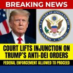 <p>On March 14, 2025, a three-judge panel of the U.S. Court of Appeals for the Fourth Circuit stayed a Maryland district court’s nationwide preliminary injunction and allowed enforcement of President Trump’s Executive Orders 14151 and 14173, which direct federal agencies and contractors to end or restrict diversity, equity, and inclusion (DEI) programs. The orders, issued January 20, 2025, had been enjoined on First and Fifth Amendment and vagueness grounds; the appeals panel said the orders are not facially unconstitutional and permitted enforcement while legal challenges from Baltimore and civil‑rights groups proceed, cautioning that overbroad agency actions could raise constitutional concerns. (<a href="https://apnews.com/article/e7de20bbd41a6d5225c3c005efd0bec5?utm_source=openai">apnews.com</a>)</p>