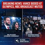 <p>At the 2026 Winter Olympics opening ceremony in Milan on February 6, U.S. Vice President J.D. Vance and his wife Usha were loudly booed and whistled by the crowd after being shown on the stadium screen, a reaction captured on international feeds but largely muted on NBC’s U.S. broadcast. (<a href="https://www.theguardian.com/us-news/2026/feb/06/nbc-appears-to-cut-crowds-booing-of-jd-vance-from-winter-olympics-broadcast?utm_source=openai">theguardian.com</a>) Protests in Milan over the reported presence of U.S. Immigration and Customs Enforcement agents and broader tensions with the Trump administration helped fuel the reaction; Vance is leading the U.S. delegation and met with Italian leaders during the visit. (<a href="https://www.commondreams.org/news/us-olympics-2026?utm_source=openai">commondreams.org</a>) The moment circulated widely on social media platforms globally. (<a href="https://www.mediaite.com/media/news/those-are-a-lot-of-boos-jd-vance-jeered-at-during-winter-olympic-opening-ceremony/?utm_source=openai">mediaite.com</a>)</p>