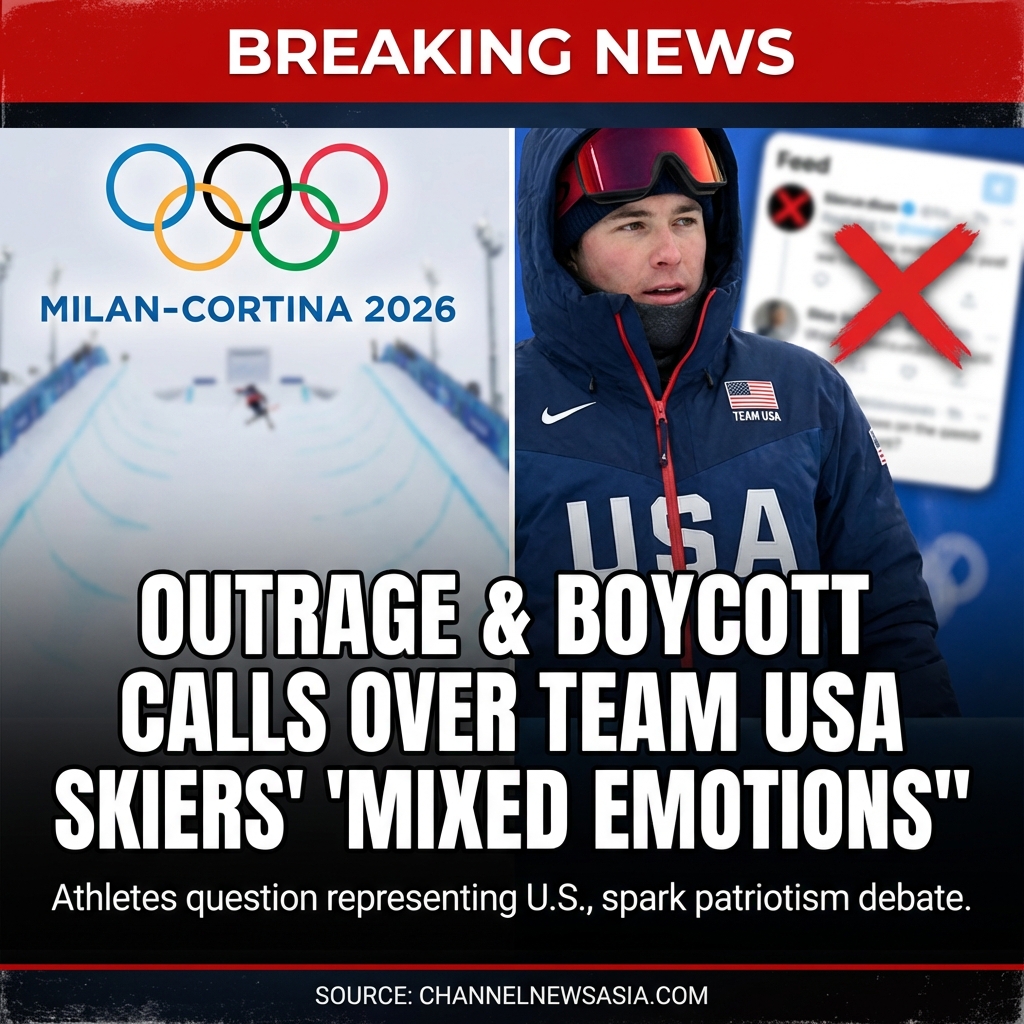 <p>At the 2026 Milan‑Cortina Winter Olympics, several Team USA athletes sparked outrage and boycott calls after voicing “mixed emotions” about representing the United States. Freestyle skier Hunter Hess said, “Just because I’m wearing the flag doesn’t mean I represent everything that’s going on in the U.S.,” and teammate Chris Lillis voiced similar concerns tied to recent ICE actions. Critics on social media and public figures condemned the remarks, with some vowing to boycott coverage and calling for athletes to be stripped of honors. The controversy has intensified online debate over patriotism, athlete speech and the role of politics in sport. (<a href="https://www.channelnewsasia.com/sport/freestyle-skiers-aim-project-positive-us-image-amid-protests-5912951?utm_source=openai">channelnewsasia.com</a>)</p>