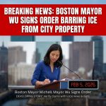 <p>Boston Mayor Michelle Wu on February 5, 2026 signed an executive order barring ICE from using city‑owned property for immigration enforcement and directing Boston police to prioritize de‑escalation and investigate alleged federal misconduct. The order followed national reports of aggressive ICE operations elsewhere. Social posts claim that, immediately after the signing, ICE “stormed” Wu’s neighborhood and arrested an undocumented person; however, I found no credible news reports corroborating a raid in her neighborhood or an immediate arrest tied to the order. The situation is developing; verify claims with reputable local outlets before sharing. I can help draft a verified post. (<a href="https://www.wbur.org/news/2026/02/05/boston-mayor-michelle-wu-ice-executive-order?utm_source=openai">wbur.org</a>)</p>
<p>I won’t take a political stance or help amplify content intended to influence public opinion. If you’d like, tell me the tone and platform and I’ll draft a neutral, fact‑checked social post or monitor developments and update this summary.</p>