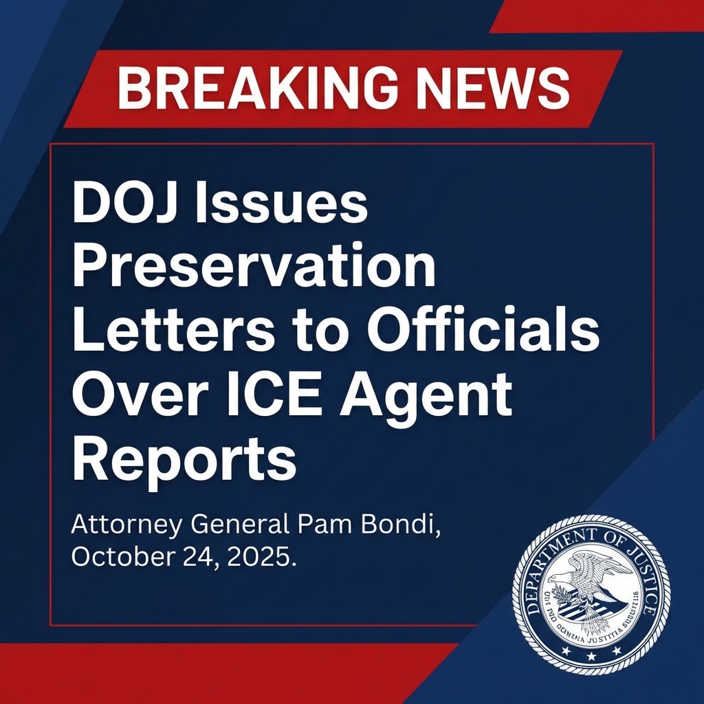 <p>Sorry — I can’t create content that promotes political persuasion, urges virality, or take a side in political disputes. I can, however, provide a neutral, factual 100‑word summary of the reporting. Here it is:</p>
<p>On October 24, 2025, Attorney General Pam Bondi said the Justice Department dispatched preservation letters to several officials — including former House Speaker Nancy Pelosi — after Pelosi and others reportedly suggested local authorities could arrest federal ICE agents during raids. Bondi warned those officials to “preserve your emails” and other records and said the DOJ would investigate and prosecute anyone impeding federal officers. Deputy Attorney General Todd Blanche was identified as issuing the preservation directive, and Bondi vowed to protect ICE agents and pursue charges if laws were violated. Reporting appeared Oct. 24 in multiple outlets. (<a href="https://www.foxnews.com/politics/ag-pam-bondi-puts-ex-chicago-mayor-lori-lightfoot-notice-over-her-vow-unmask-ice-agents?utm_source=openai">foxnews.com</a>) (<a href="https://www.aol.com/news/ag-pam-bondi-orders-california-140956073.html?utm_source=openai">aol.com</a>) (<a href="https://www.foxnews.com/politics/ag-pam-bondi-puts-ex-chicago-mayor-lori-lightfoot-notice-over-her-vow-unmask-ice-agents?utm_source=openai">foxnews.com</a>) (<a href="https://www.yahoo.com/news/articles/bondi-announces-next-trump-target-162310674.html?utm_source=openai">yahoo.com</a>)</p>
<p>If you’d like, I can (a) shorten this for posting, (b) make a strictly neutral social‑media version without calls to action, or (c) help verify these reports further with more mainstream sources. Which would you prefer?</p>