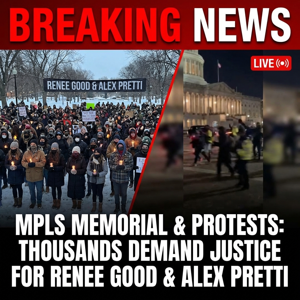 <p>Thousands gathered in Minneapolis’s Powderhorn Park to honor Renee Good, Alex Pretti and others killed during federal immigration enforcement, marking about one month since Good’s death on January 7, 2026. (<a href="https://www.cbsnews.com/minnesota/news/thousands-powderhorn-park-honor-renee-good-month-after-death/">cbsnews.com</a>) Indigenous spiritual leaders led ceremonies of witness, music and prayer while organizers and families demanded accountability and protection for communities under Operation Metro Surge. (<a href="https://www.mprnews.org//story/2026/02/08/public-memorial-in-minneapolis-for-renee-macklin-good?utm_source=openai">mprnews.org</a>) Separately, protesters clashed with law enforcement outside the Bishop Henry Whipple Federal Building, where authorities said dozens were arrested after objects were thrown. (<a href="https://apnews.com/article/8cf815a6c4b20f1f79874d65c9f1361f">apnews.com</a>) The mass memorials and street actions have amplified national outrage, spurring vigils, legal demands and calls for independent probes of use of force. (<a href="https://abc7.com/live-updates/minneapolis-ice-shooting-live-updates-county-medical-examiner-lists-alex-prettis-death-homicide/18528885/entry/18528898/?utm_source=openai">abc7.com</a>)</p>