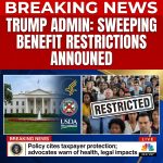 <p>President Trump’s administration announced sweeping restrictions barring people unlawfully present in the U.S. from federal tuition, food assistance and many health and social programs. Departments including HHS, Education and Agriculture say they will reinterpret the 1996 welfare law to add 13 programs and expand exclusions to about 44 federal benefits, end free post‑secondary tuition in some programs, and tighten eligibility verification. Officials framed the move as protecting taxpayer resources; advocates warn it will worsen public health, harm children and prompt legal challenges and state injunctions. The policy follows earlier executive orders tightening immigration and benefit rules and could face courts. (<a href="https://www.whitehouse.gov/fact-sheets/2025/02/fact-sheet-president-donald-j-trump-ends-taxpayer-subsidization-of-open-borders/?utm_source=openai">whitehouse.gov</a>)</p>