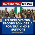 <p>The United States will deploy 200 troops to Nigeria to train and provide technical support to Nigerian forces combating Islamist militant groups. U.S. officials say the contingent will supplement a small team already in country, help coordinate joint air and ground operations, share intelligence and advise on targeting, but will not engage in direct combat. Nigeria requested the assistance amid escalating attacks by Boko Haram and Islamic State-affiliated fighters. The deployment follows U.S. strikes and increased military cooperation, and officials framed the move as capacity-building to strengthen Nigerian counterinsurgency efforts and accelerate arms deliveries and operational coordination with regional partners. (<a href="https://www.investing.com/news/world-news/us-to-send-200-troops-to-nigeria-to-train-african-nations-military-4498325?utm_source=openai">investing.com</a>)</p>