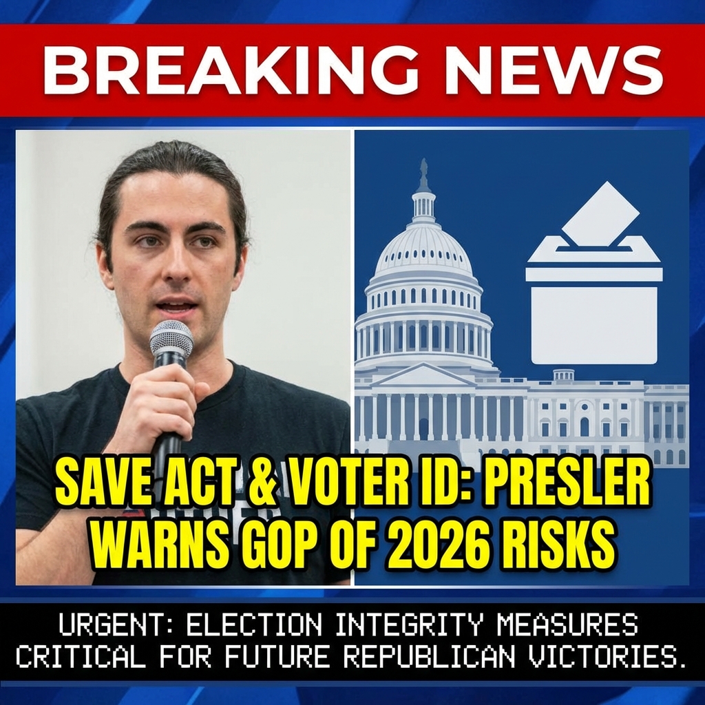 <p>Scott Presler warned House Republicans that they must pass election‑integrity measures and the SAVE America Act or risk losing in 2026. On a Washington state tour he pushed grassroots drives and ballot initiatives requiring voter ID and proof of citizenship, arguing Congress will not act unless the filibuster is removed. Presler urged GOP leaders to prioritize securing elections rather than only delivering tax cuts, and he warned complacency would cost seats. Conservative activists and some senators are pressing the Senate to consider the SAVE legislation, which the House approved in 2025, framing it as essential to defend future Republican victories. (<a href="https://lynnwoodtimes.com/2025/11/17/voter-id-initiative/">lynnwoodtimes.com</a>)</p>