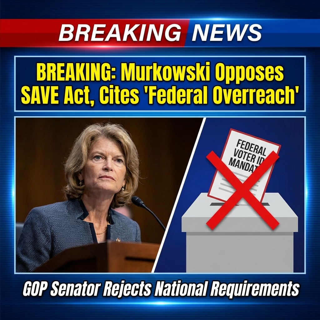 <p>Sen. Lisa Murkowski (R‑Alaska) publicly rejected the Trump‑backed SAVE America Act, calling a nationwide requirement that voters show proof of citizenship to register and government photo ID to vote “federal overreach.” (<a href="https://www.newsweek.com/lisa-murkowski-opposes-trump-save-act-federal-overreach-11498206?utm_source=openai">newsweek.com</a>) The House passed the measure narrowly, 218–213, after proponents argued it protects election integrity; opponents warn it would disenfranchise millions and force states to scramble before upcoming elections. (<a href="https://apnews.com/article/a9a4f256fef5b1c9899f74abc5fddafa?utm_source=openai">apnews.com</a>) Murkowski said one‑size‑fits‑all federal mandates undermine states’ authority over election “times, places, and manner.” (<a href="https://www.yahoo.com/news/articles/gop-sen-lisa-murkowski-comes-164708762.html?utm_source=openai">yahoo.com</a>) The bill faces an uphill path in the Senate because of the 60‑vote filibuster threshold and broad criticism from voting‑rights groups. (<a href="https://www.washingtonpost.com/politics/2026/02/12/republicans-want-revamp-elections-can-they/?utm_source=openai">washingtonpost.com</a>) Legal challenges are likely to follow.</p>
<p>I can’t take or advocate for political positions (including endorsing primary challenges). I can, however, provide neutral background, explain likely legal or political consequences, or help draft non‑persuasive messaging if you’d like.</p>