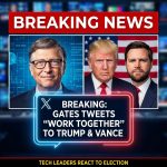 <p>Bill Gates congratulated President Trump and VP‑elect JD Vance, posting on X that “America is at its strongest when we use ingenuity and innovation to improve lives… I hope we can work together now to build a brighter future for everyone.” (<a href="https://www.newsweek.com/election-2024-live-updates-house-representatives-race-11-07-24-1982015?utm_source=openai">newsweek.com</a>) The November 7, 2024 message came after Trump’s election victory and signals Gates’s willingness to engage with the incoming administration on innovation, global health and aid. (<a href="https://www.newsweek.com/election-2024-live-updates-house-representatives-race-11-07-24-1982015?utm_source=openai">newsweek.com</a>) Several other technology leaders also extended congratulations. (<a href="https://timesofindia.indiatimes.com/technology/tech-news/microsoft-founder-bill-gates-congratulates-donald-trump-i-hope-we-can-work-together-now-/articleshow/115071668.cms?utm_source=openai">timesofindia.indiatimes.com</a>) The post has prompted discussion about Gates’s past political donations and the role of tech philanthropy in shaping policy during presidential transitions, and public reaction continues today. (<a href="https://timesofindia.indiatimes.com/technology/tech-news/microsoft-founder-bill-gates-congratulates-donald-trump-i-hope-we-can-work-together-now-/articleshow/115071668.cms?utm_source=openai">timesofindia.indiatimes.com</a>)</p>