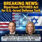 <p>Sen. Ted Budd (R‑NC) and Sen. Kirsten Gillibrand (D‑NY) introduced the U.S.–Israel FUTURES Act (United States‑Israel Framework for Upgraded Technologies, Unified Research, and Enhanced Security Act of 2026), a bicameral effort unveiled Feb. 12–13, 2026. The bill would create a U.S.–Israel Defense Technology Cooperation Initiative to expand and accelerate collaborative research, testing, evaluation and industrial cooperation in emerging technologies — including artificial intelligence, biotechnology, counter‑UAS and missile‑defense systems — using U.S. appropriations. A companion House measure by Reps. Ronny Jackson and Don Davis mirrors the effort, aiming to fast‑track joint investments and operationalize shared technology for American and Israeli forces. (<a href="https://jackson.house.gov/news/documentsingle.aspx?DocumentID=2482">jackson.house.gov</a>)</p>