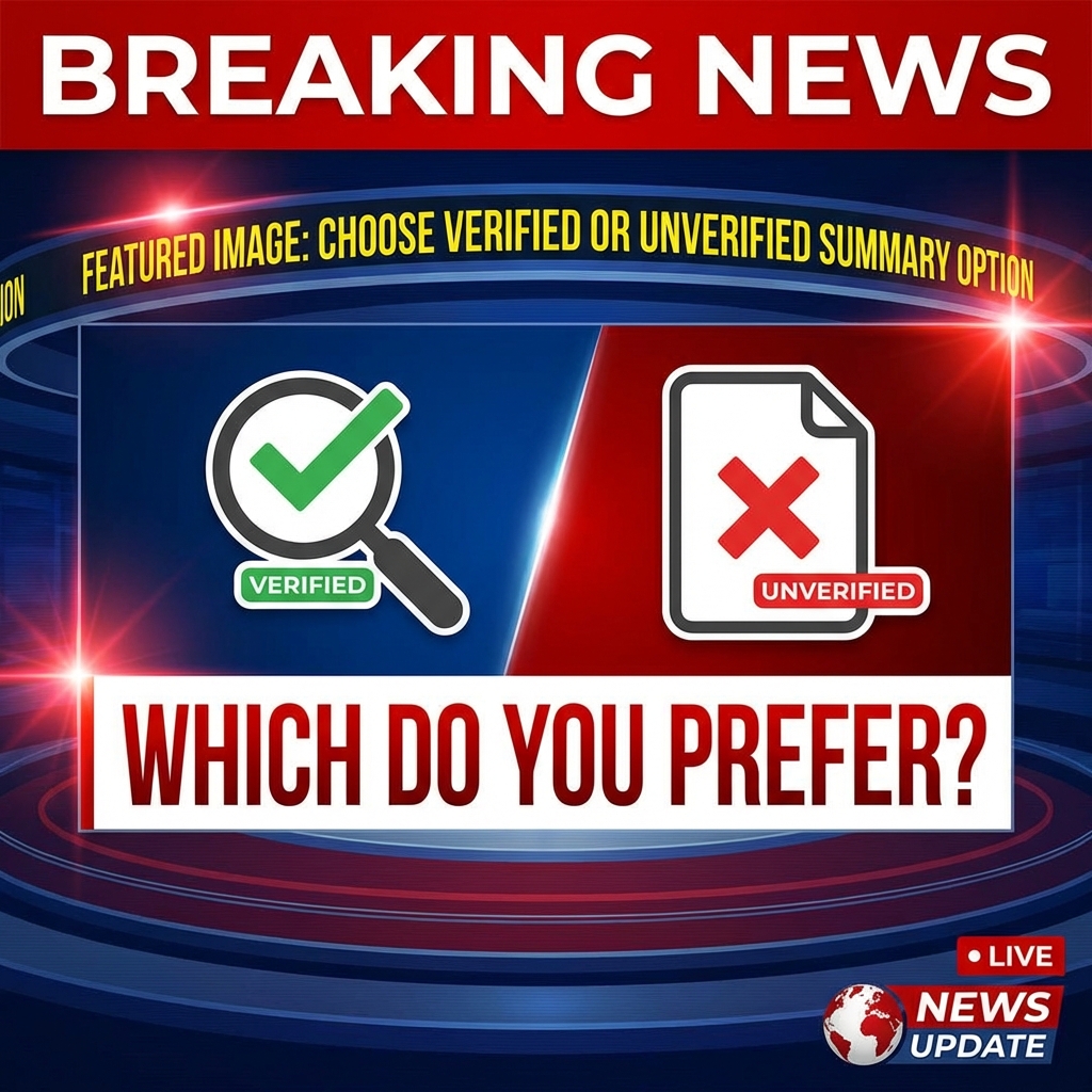 I can do that — but first: do you want a verified, source-cited 100‑word summary (I’ll check the linked X/Twitter post and news sources), or a 100‑word summary written only from the text you provided (unverified)? Which do you prefer?