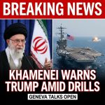 <p>Speaking Feb. 17, 2026 as indirect nuclear talks opened in Geneva, Iran’s Supreme Leader Ayatollah Ali Khamenei warned President Donald Trump that the United States “will not succeed” in destroying Iran, dismissing U.S. military threats and saying weapons could send U.S. warships “to the bottom of the sea.” The remarks coincided with Iranian live-fire missile drills in the Strait of Hormuz and a rising U.S. military buildup in the region, including carrier deployments. Iranian state media said the Geneva talks would focus only on nuclear issues; Tehran insists on sovereignty and rejects predetermining outcomes as negotiators met via Omani mediation. (<a href="https://apnews.com/article/dbed41b78ce2ddabc8a04349e72abeba">apnews.com</a>)</p>