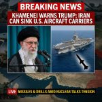<p>Iran’s Supreme Leader Ayatollah Ali Khamenei warned President Trump that while an aircraft carrier is a dangerous tool, “more dangerous than the aircraft carrier is the weapon that can send this warship to the bottom of the sea.” (<a href="https://www.aa.com.tr/en/middle-east/iran-s-khamenei-says-us-warships-could-be-sunk-as-nuclear-talks-resume-in-geneva/3832352?utm_source=openai">aa.com.tr</a>) He made the threat on February 17 addressing supporters in East Azerbaijan province as indirect nuclear talks between Tehran and Washington resumed in Geneva. (<a href="https://www.presstv.ir/Detail/2026/02/17/764232/Warships-can-be-sent-to-seabed-warns-Leader-US?utm_source=openai">presstv.ir</a>) The comments came amid an expanded U.S. naval presence, including the USS Abraham Lincoln and reports the USS Gerald R. Ford could deploy, (<a href="https://www.washingtonpost.com/world/2026/02/17/iran-us-nuclear-talks-iaea/1e3774ec-0bbe-11f1-8e91-6e1451aab67e_story.html?utm_source=openai">washingtonpost.com</a>) and after Iran launched live missiles and briefly closed the Strait of Hormuz for drills. (<a href="https://apnews.com/article/dbed41b78ce2ddabc8a04349e72abeba?utm_source=openai">apnews.com</a>)</p>