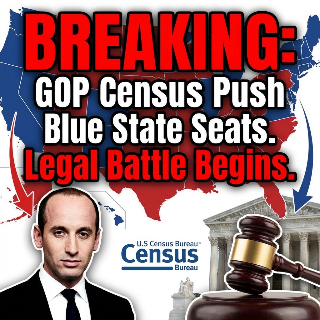 <p>Breaking: Stephen Miller, a senior Trump adviser, is pushing to exclude undocumented immigrants from census figures used for congressional apportionment, a move that would strip House seats and Electoral College votes from populous Blue states like California and New York. (<a href="https://www.thedailybeast.com/stephen-miller-yells-about-democrats-in-defense-of-donald-trumps-census-and-redistricting-power-grabs/?utm_source=openai">thedailybeast.com</a>) Missouri Attorney General Catherine Hanaway and other Republicans have filed lawsuits and pushed legislation to omit noncitizens; immigrant-rights groups are seeking to block those suits. (<a href="https://apnews.com/article/af1196348d22b7fecb1d9462d90d45a7?utm_source=openai">apnews.com</a>) Critics and some courts say such exclusions violate the Constitution and could be costly, requiring retroactive recounts; proponents argue only citizens should determine apportionment. Legal battles are underway; expect protracted litigation and national debate. (<a href="https://www.courthousenews.com/judges-block-trump-effort-to-exclude-illegal-aliens-from-census-count/?utm_source=openai">courthousenews.com</a>)</p>