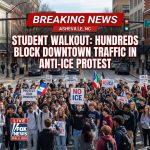 <p>Hundreds of Asheville High School students bolted from classrooms and poured into a busy downtown intersection on Feb. 2, 2026, in a large walkout protesting Immigration and Customs Enforcement, local reports say. (<a href="https://ca.news.yahoo.com/see-students-across-america-organize-225614003.html?utm_source=openai">ca.news.yahoo.com</a>) Videos circulating on social media show students waving foreign flags, carrying professionally printed signs and chanting “Fuck ICE” and “Fuck Trump” as they blocked traffic, and the footage prompted questions about teacher supervision. (<a href="https://amgreatness.com/2026/02/02/indoctrination-101-teachers-lead-student-walkouts-protests-over-immigration-enforcement/?utm_source=openai">amgreatness.com</a>) At least one city council member was reported among supporters, and the action was described as part of a nationwide wave of student anti‑ICE protests. (<a href="https://ca.news.yahoo.com/see-students-across-america-organize-225614003.html?utm_source=openai">ca.news.yahoo.com</a>) The demonstration echoed nationwide student protests against ICE in January. (<a href="https://ca.news.yahoo.com/see-students-across-america-organize-225614003.html?utm_source=openai">ca.news.yahoo.com</a>)</p>