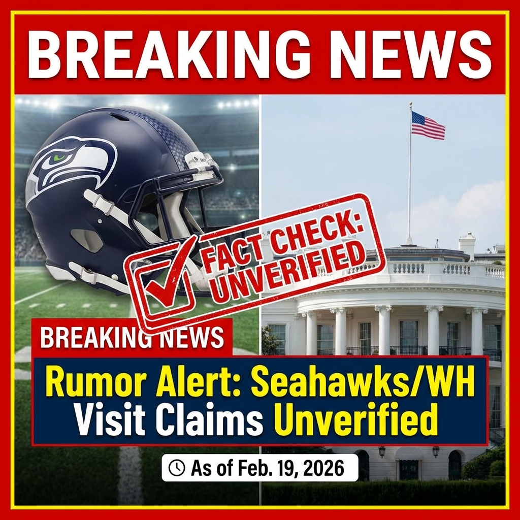 <p>Viral social posts claim the Super Bowl LX champion Seattle Seahawks have turned down President Donald Trump’s invitation to the White House and that no one from the team will go. Fact‑checking and sports outlets report those posts are unsourced and unverified: neither the Seahawks nor the White House has confirmed an invitation or a formal team refusal. Multiple fact‑checks characterize the story as a rumor amplified online. The customary post‑championship visit often takes weeks to arrange, and reporters say any definitive answer will require an official statement from the Seahawks or a White House readout — as of Feb. 19, 2026. (<a href="https://thesportsrush.com/nfl-news-fact-check-did-seattle-seahawks-decline-white-house-invitation/?utm_source=openai">thesportsrush.com</a>)</p>