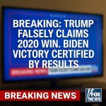 Breaking: Former President Donald Trump again falsely claims he won the 2020 election by millions of votes. In reality, President Joe Biden defeated Trump in 2020 by more than seven million popular votes and secured the necessary Electoral College votes to win. Despite repeated falsehoods, conspiratorial narratives, and efforts to rewrite history, certified results and multiple recounts and court rulings confirm Biden’s victory. Reporters and officials emphasize that lies cannot change the documented outcome. The episode underscores ongoing disinformation about the 2020 results and its continued impact on American politics and public trust. Election integrity advocates call for renewed education.
