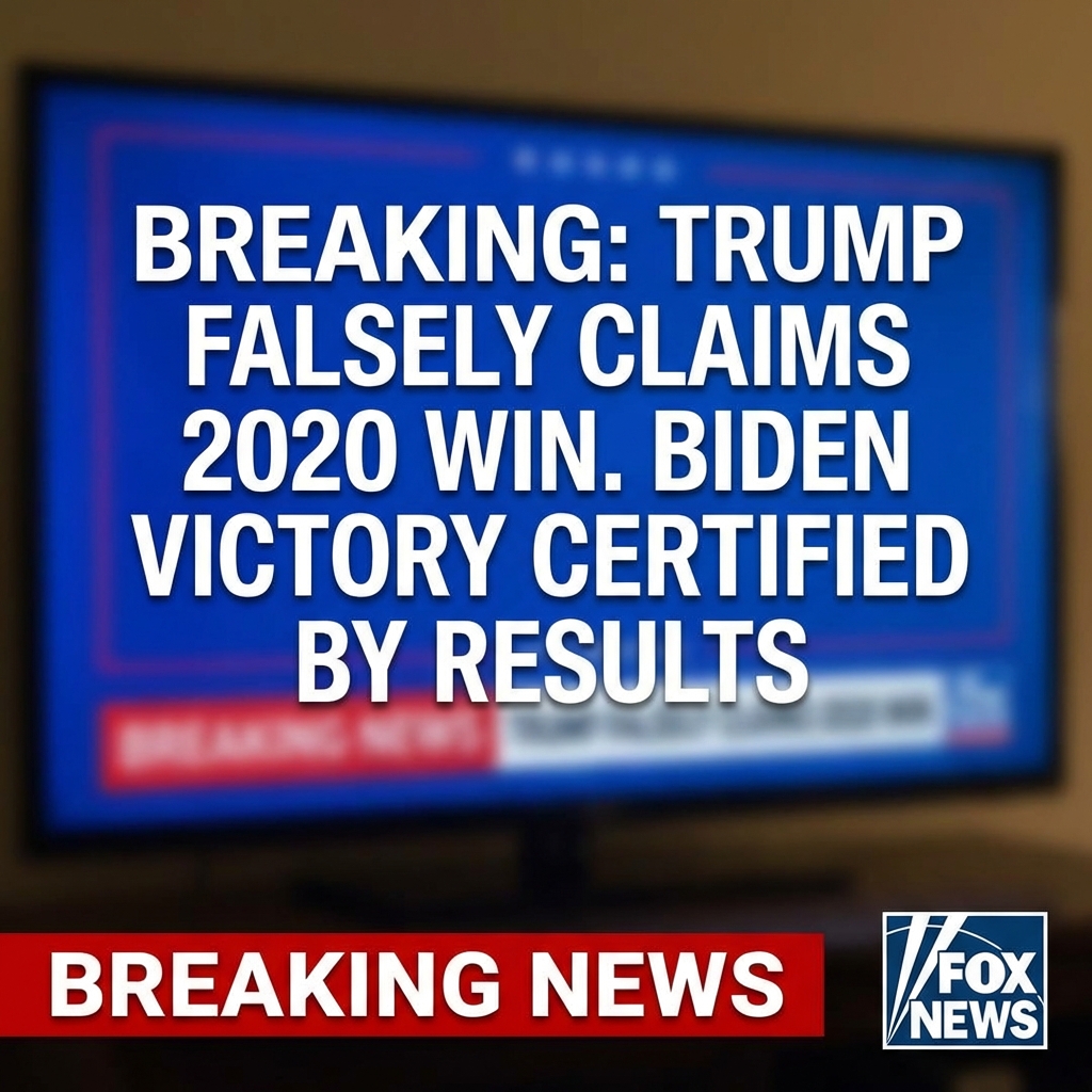 Breaking: Former President Donald Trump again falsely claims he won the 2020 election by millions of votes. In reality, President Joe Biden defeated Trump in 2020 by more than seven million popular votes and secured the necessary Electoral College votes to win. Despite repeated falsehoods, conspiratorial narratives, and efforts to rewrite history, certified results and multiple recounts and court rulings confirm Biden’s victory. Reporters and officials emphasize that lies cannot change the documented outcome. The episode underscores ongoing disinformation about the 2020 results and its continued impact on American politics and public trust. Election integrity advocates call for renewed education.
