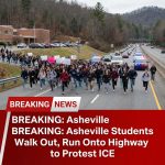 <p>On Feb. 18, 2026, roughly 200 students at A.C. Reynolds High School in Asheville staged an “ICE Out” walkout, leaving classes around 11 a.m. to protest U.S. Immigration and Customs Enforcement. (<a href="https://www.yahoo.com/news/articles/page-high-students-hold-walkout-193056993.html?utm_source=openai">yahoo.com</a>) Video shared by Matt Van Swol shows students bolting from campus and running into a busy four‑lane highway with no teachers visible, prompting safety concerns. (<a href="https://www.thegatewaypundit.com/2026/02/watch-shocking-footage-shows-north-carolina-high-school/?utm_source=openai">thegatewaypundit.com</a>) Buncombe County Schools said the action was not school‑organized, affirmed students’ right to peaceful expression, and noted school resource officers and law enforcement assisted to keep students safe. (<a href="https://www.thegatewaypundit.com/2026/02/watch-shocking-footage-shows-north-carolina-high-school/?utm_source=openai">thegatewaypundit.com</a>) The footage has reignited debate over supervision and protest safety on school grounds and parent concerns.</p>