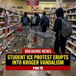 <p>On February 18, 2026, a student-led protest against ICE in North College Hill spilled into the local Kroger, where roughly fifty students rushed the store, hurled cans and bottles, smashed shelves and damaged ceiling tiles, and chased shoppers into aisles. Video shows students chanting about ICE while tossing alcohol and striking at least one customer, prompting employees and police to evacuate and restore order. Two juveniles were later arrested, and North College Hill City Schools said Superintendent Dr. Eugene Blalock Jr. will work with police to identify and hold involved students accountable. Officials called the footage disturbing and urged accountability. (<a href="https://www.fox19.com/2026/02/19/student-led-ice-protest-erupts-into-vandalism-kroger-store/?utm_source=openai">fox19.com</a>)</p>