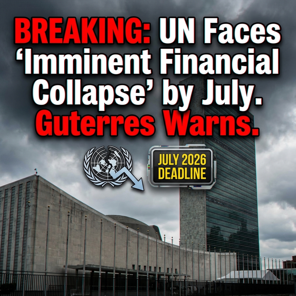<p>UN Secretary-General António Guterres warned in a letter to all 193 member states that the United Nations faces imminent financial collapse unless member states pay dues or reform rules. (<a href="https://www.washingtonpost.com/politics/2026/01/30/united-nations-financial-crisis-trump-dues/632e1e2a-fe1c-11f0-954b-b80c7ed67fc7_story.html?utm_source=openai">washingtonpost.com</a>) The U.N.’s 2026 regular budget is $3.45 billion, yet unpaid assessments and liquidity shortfalls left $1.57 billion overdue at the end of 2025. (<a href="https://apnews.com/article/77a204381b059685a490f80f73a0ec97?utm_source=openai">apnews.com</a>) The United States is the largest debtor, owing roughly $2.2 billion to the regular budget plus about $1.8 billion for peacekeeping. (<a href="https://www.washingtonpost.com/politics/2026/01/30/united-nations-financial-crisis-trump-dues/632e1e2a-fe1c-11f0-954b-b80c7ed67fc7_story.html?utm_source=openai">washingtonpost.com</a>) Guterres warned cash could be exhausted by July 2026 and criticised a rule forcing the U.N. to return unspent funds it never received immediately. (<a href="https://www.euronews.com/2026/01/31/the-united-nations-risks-imminent-financial-collapse-secretary-general-antonio-guterres-wa?utm_source=openai">euronews.com</a>)</p>