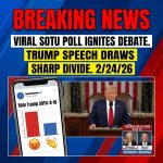 <p>Breaking: a social-media post asked followers to rate President Trump’s State of the Union on a scale of 0–10, igniting online debate as the address aired Tuesday, February 24, 2026, at 9 p.m. ET. Trump used the speech to tout economic and security gains and outline legislative priorities; critics called it misleading. Dozens of House and Senate Democrats planned boycotts or counterprogramming, while Virginia Gov. Abigail Spanberger and Sen. Alex Padilla delivered English- and Spanish‑language Democratic responses. Polling and coverage showed a sharply divided public reacting along partisan lines. The quick viral poll became a focal point for viewers’ reactions. (<a href="https://twstalker.com/emario99/status/2026635463755251776?utm_source=openai">twstalker.com</a>)</p>