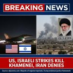 <p>On February 28, 2026, U.S. and Israeli forces launched a coordinated attack on Iran; Israeli and Western officials reported Supreme Leader Ayatollah Ali Khamenei was killed when his Tehran compound was struck, though Iran’s state media and officials deny his death. President Donald Trump publicly endorsed the reports and asked whether people were “happy” about Khamenei’s death, framing the strikes as justice and urging Iranians to seize the moment. The strikes reportedly targeted senior IRGC and nuclear program figures, killed scores of civilians, and prompted Iranian missile and drone reprisals across the region, raising fears of wider escalation and uncertainty.</p>
<p>Sources: (<a href="https://www.aljazeera.com/news/2026/2/28/irans-supreme-leader-ali-khamenei-killed-in-us-israeli-attacks-reports?utm_source=openai">aljazeera.com</a>)</p>
