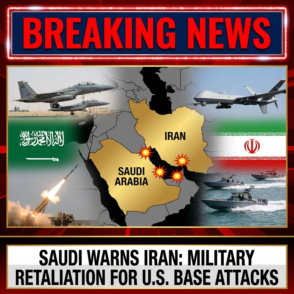 <p>On February 28, 2026, Saudi Arabia warned it will retaliate militarily against Iran if attacks on U.S. bases on Saudi soil continue. Riyadh condemned Iranian missile and drone strikes that hit parts of the Gulf, including strikes aimed at U.S. assets hosted by Gulf states, saying the assaults on Riyadh and the Eastern Province were repelled. The Foreign Ministry pledged to defend Saudi territory and citizens, reserving the right to use all necessary measures, including military response. The announcement underscores escalating regional tensions after U.S. and Israeli strikes on Iranian targets and raises fears of broader conflict and civilian harm. (<a href="https://today.lorientlejour.com/article/1496500/riyadh-says-it-reserves-the-right-to-respond-to-iranian-attacks-on-its-soil.html?utm_source=openai">today.lorientlejour.com</a>)</p>